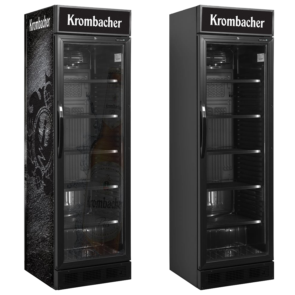 krombacher glasdeurkoelkasten