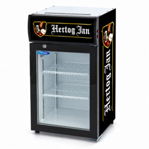 Hertog Jan glasdeurkoelkast - 50 liter