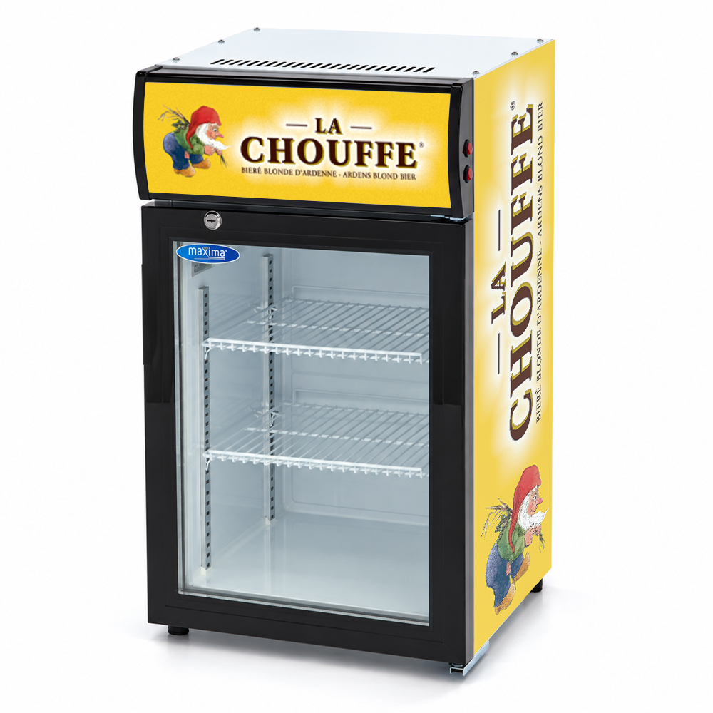 La Chouffe glasdeurkoelkast - 50 liter