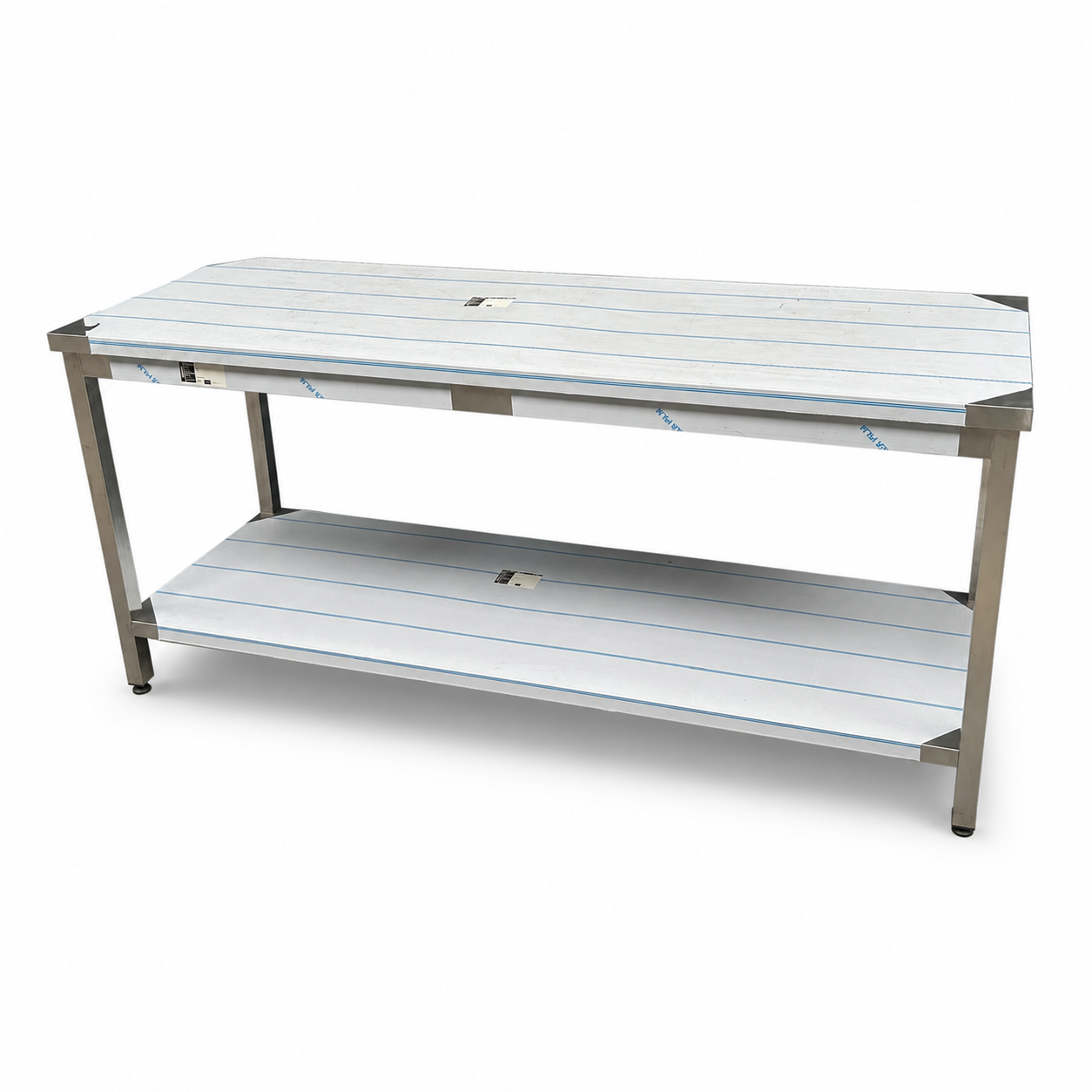 rvs werktafel showroom model