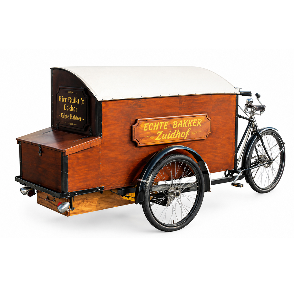 Huur: Klassieke Bakkersbakfiets