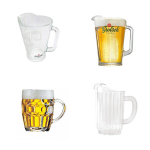 Bierpullen en pitchers