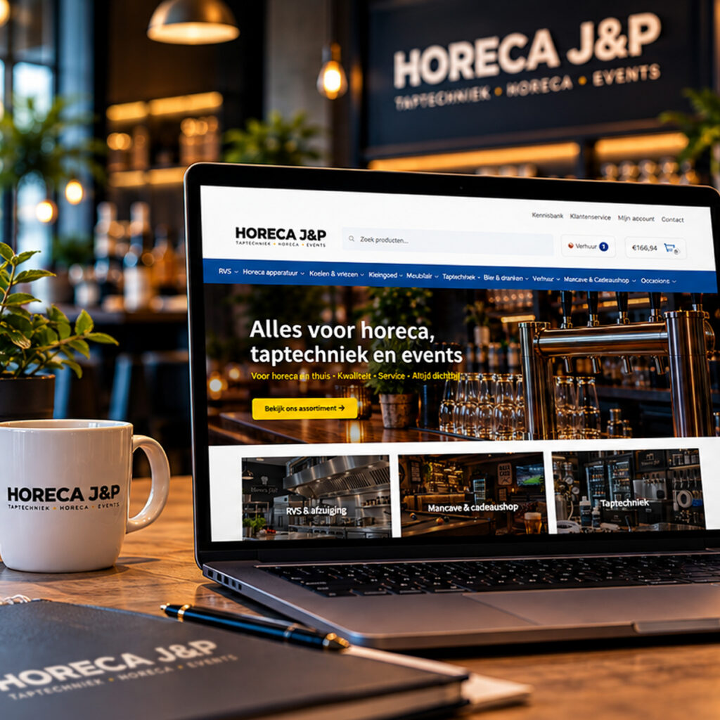Horeca J&P - nieuwe uitstraling