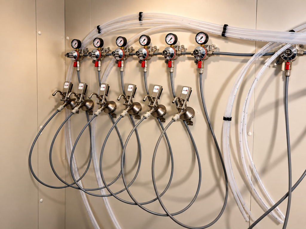 Tapinstallatie bij Othmar Bierbrouwerij – werkzaamheid 4