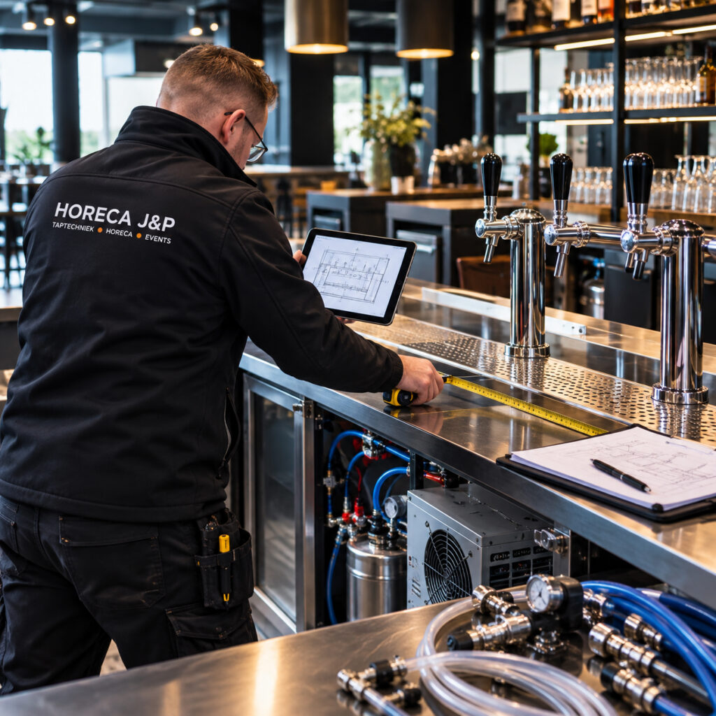 Inmeten van een project - Horeca J&P