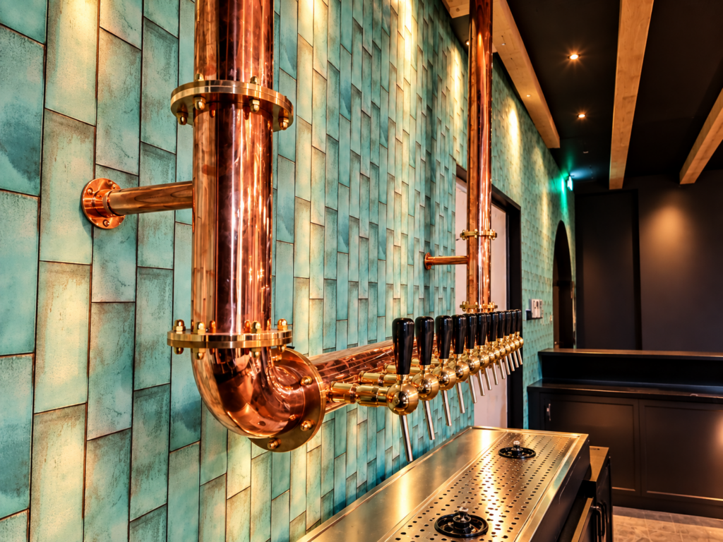 Tapinstallatie bij Othmar Bierbrouwerij – werkzaamheid 1